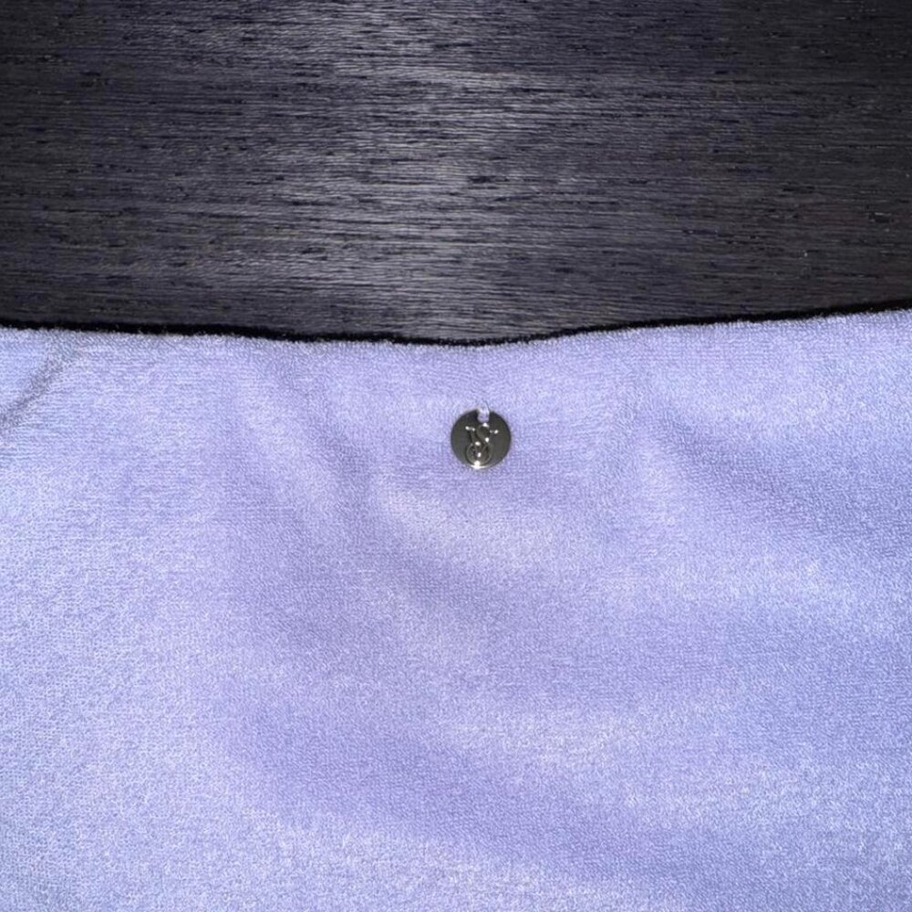 Size SMALL ~ nwt! VICTORIA'S SECRET Purple Terry Cloth FULL CUT Bikini Bottom - Picture 4 of 4